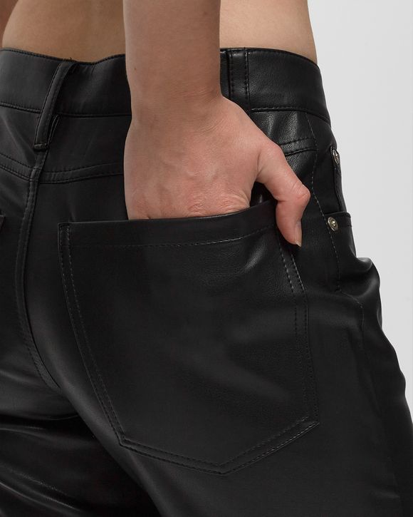 VEGAN LEATHER TROUSERS