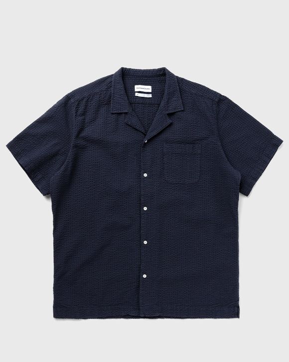 Edmmond Studios SEERSUCKER SHORT SLEEVE Blue | BSTN Store