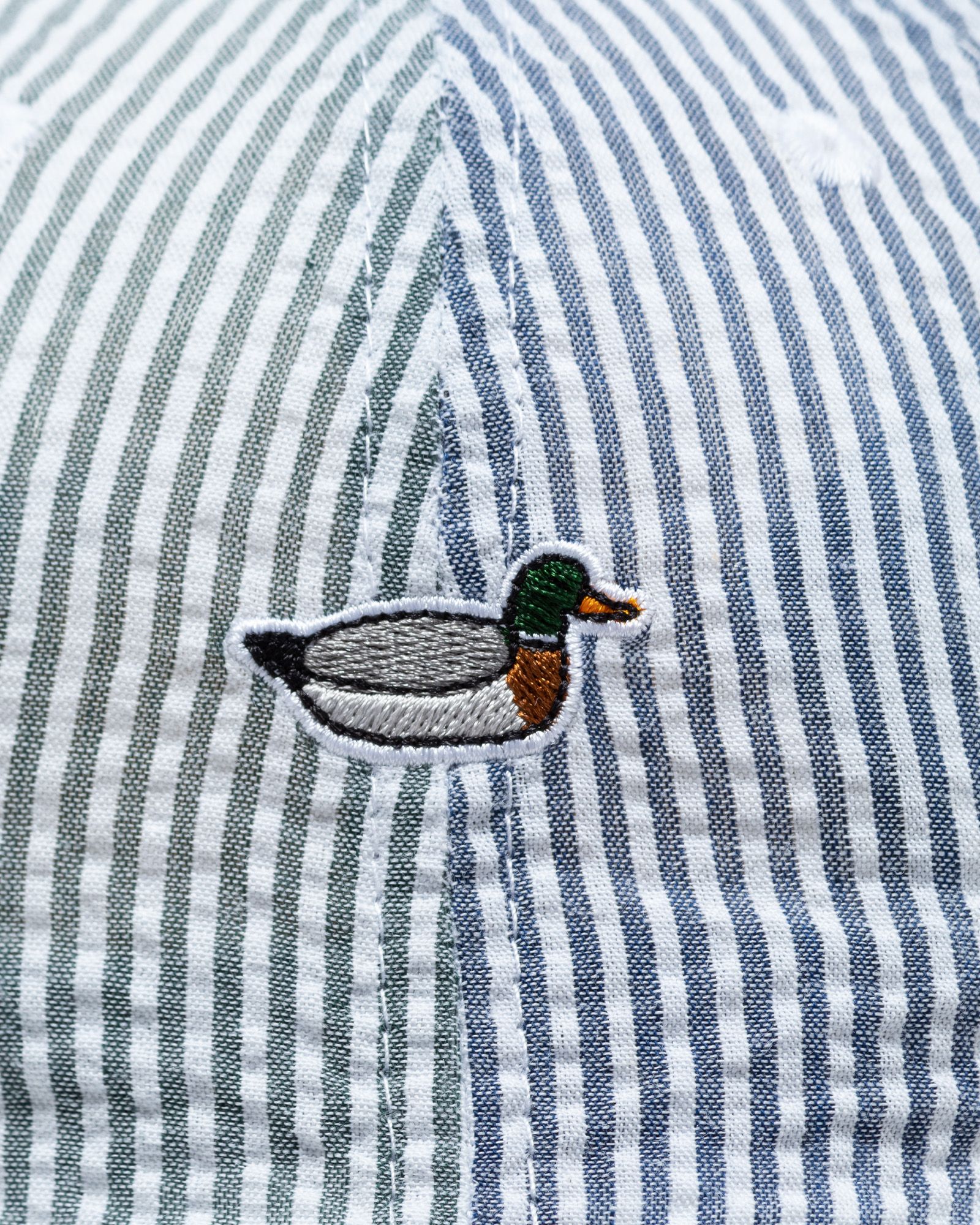 DUCK PATCH SEERSUCKER CAP