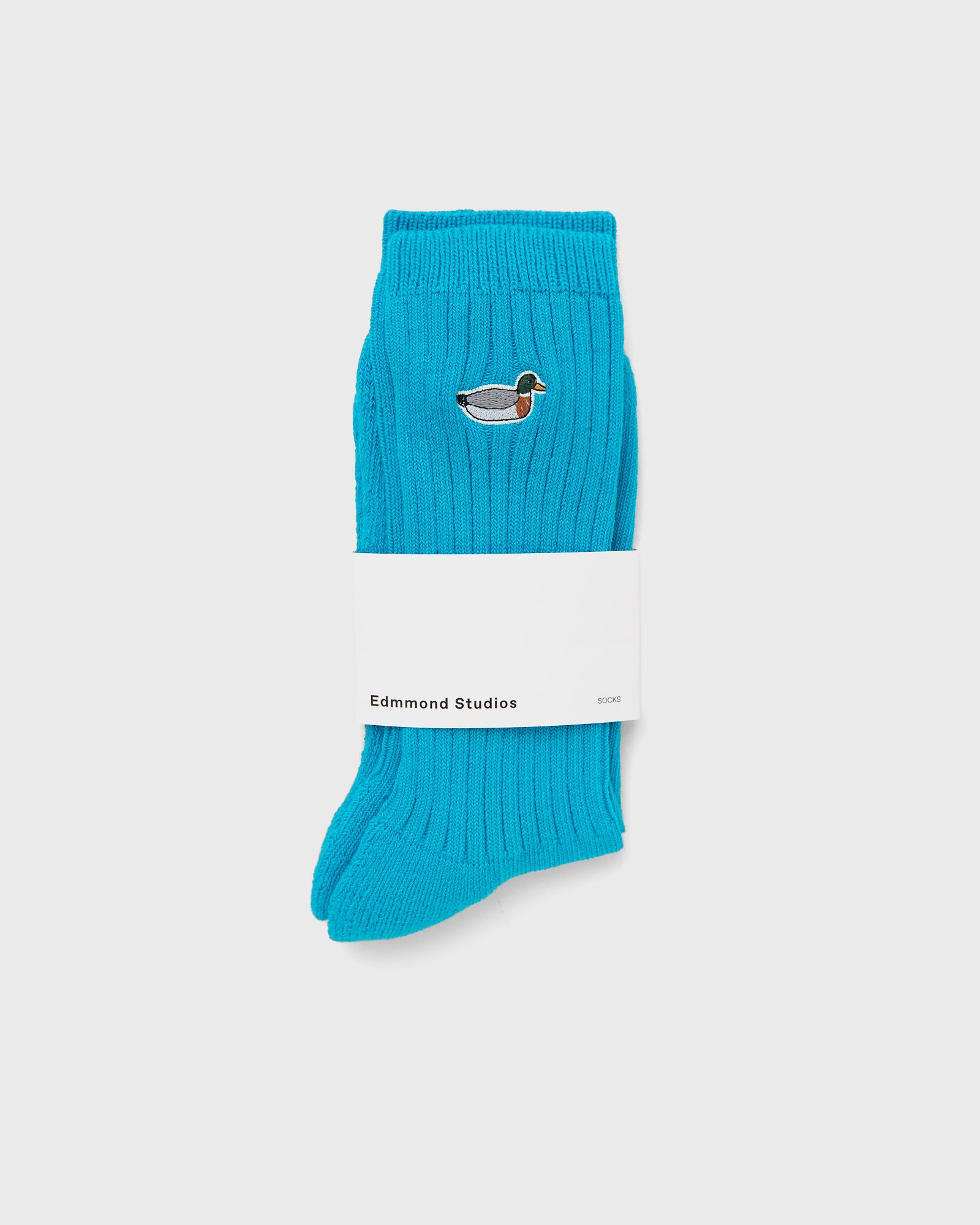Edmmond Studios - duck socks men socks blue in größe:one size