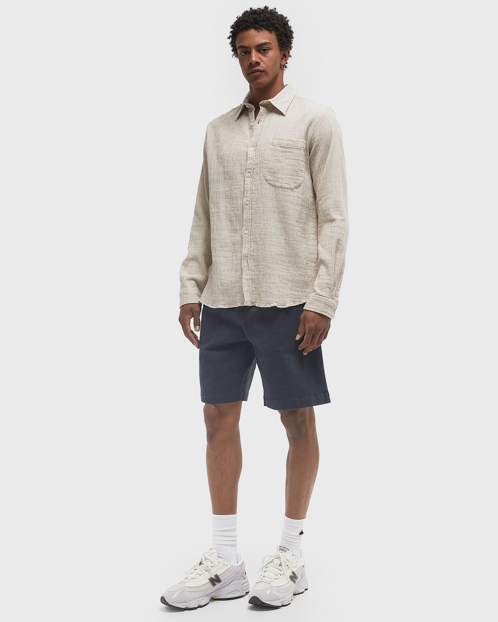 SNAP SHIRT STRIPES SHIRT