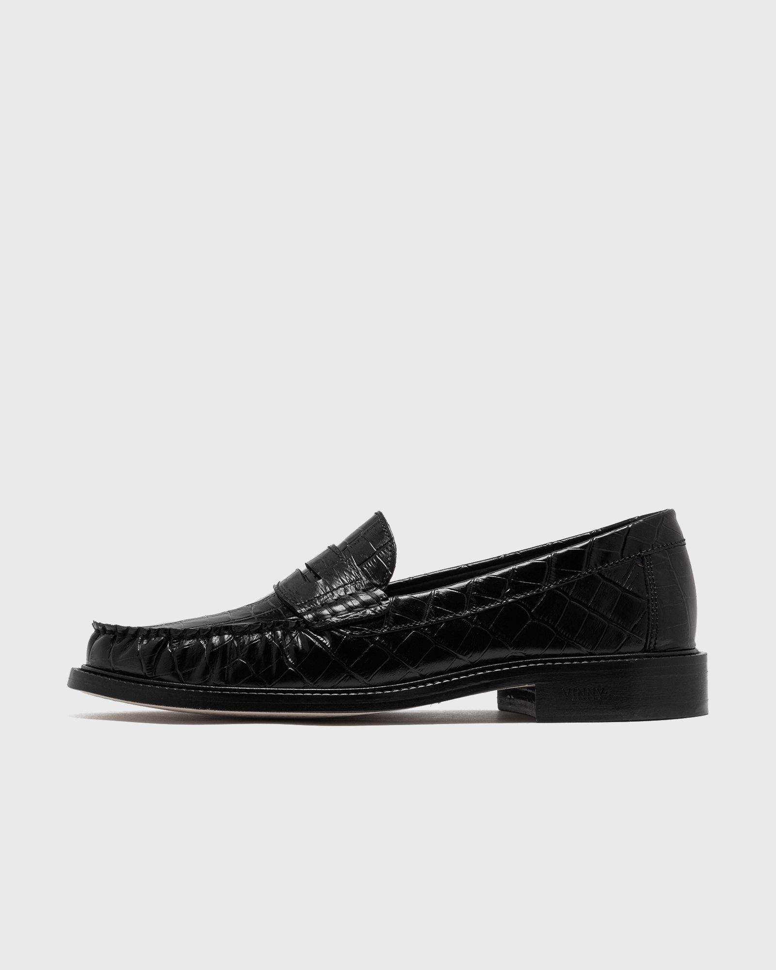 VINNY´s - yardee mocassin loafer men casual shoes black in größe:44