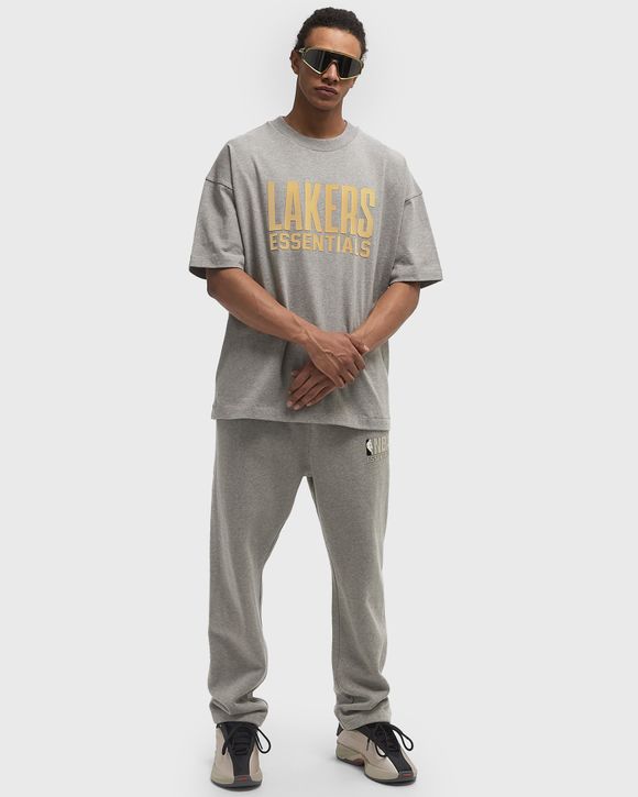 Fear of God Essentials S/S TEE - LOS ANGELES LAKERS Grey