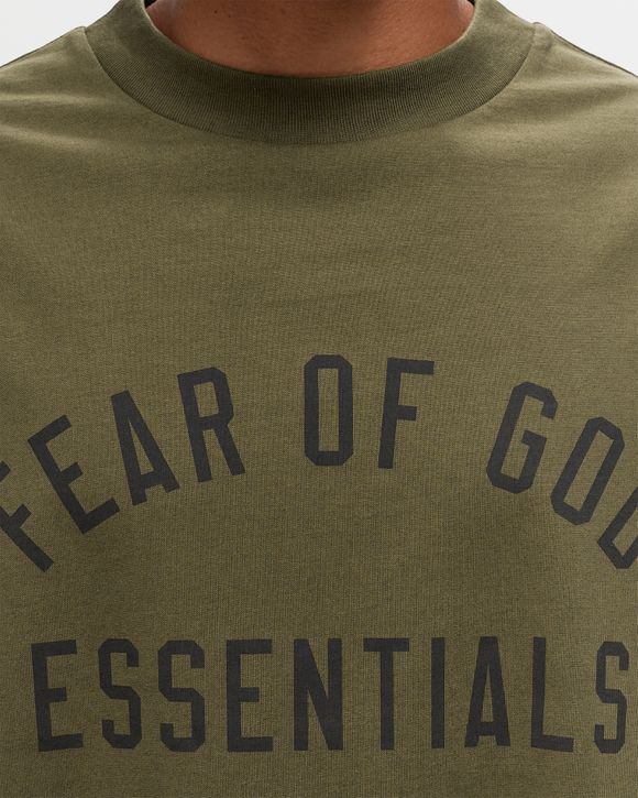 Fear Of God Olive Long 2024 Short Sleeve T-Shirt Large