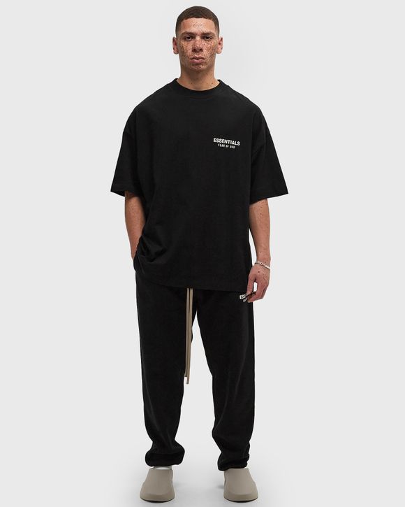 Essentials Black Crewneck T-Shirt - T-Shirts - BeyondStyle