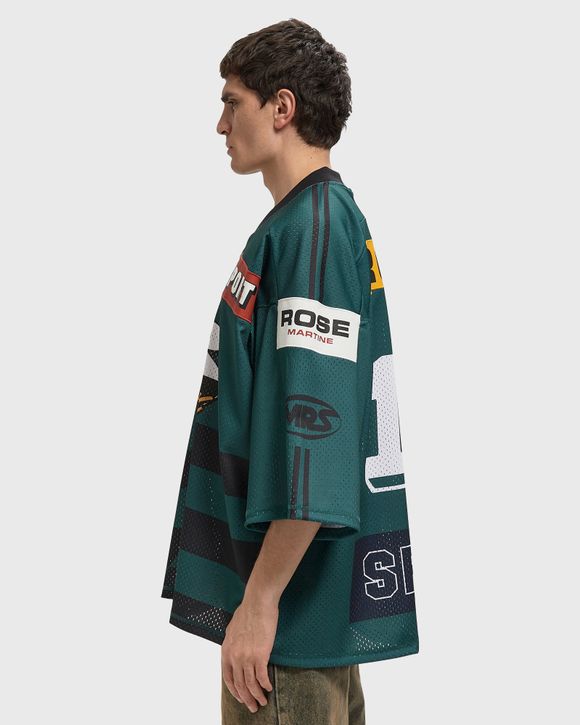 martine rose ピン Martine Rose OVERSIZED HOCKEY TOP Green | BSTN Store