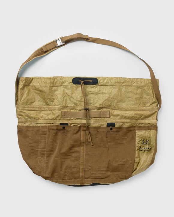 C.P. Company CLARKS X C.P.COMPANY Travel Bag in Lino WAX Yellow BSTN Store