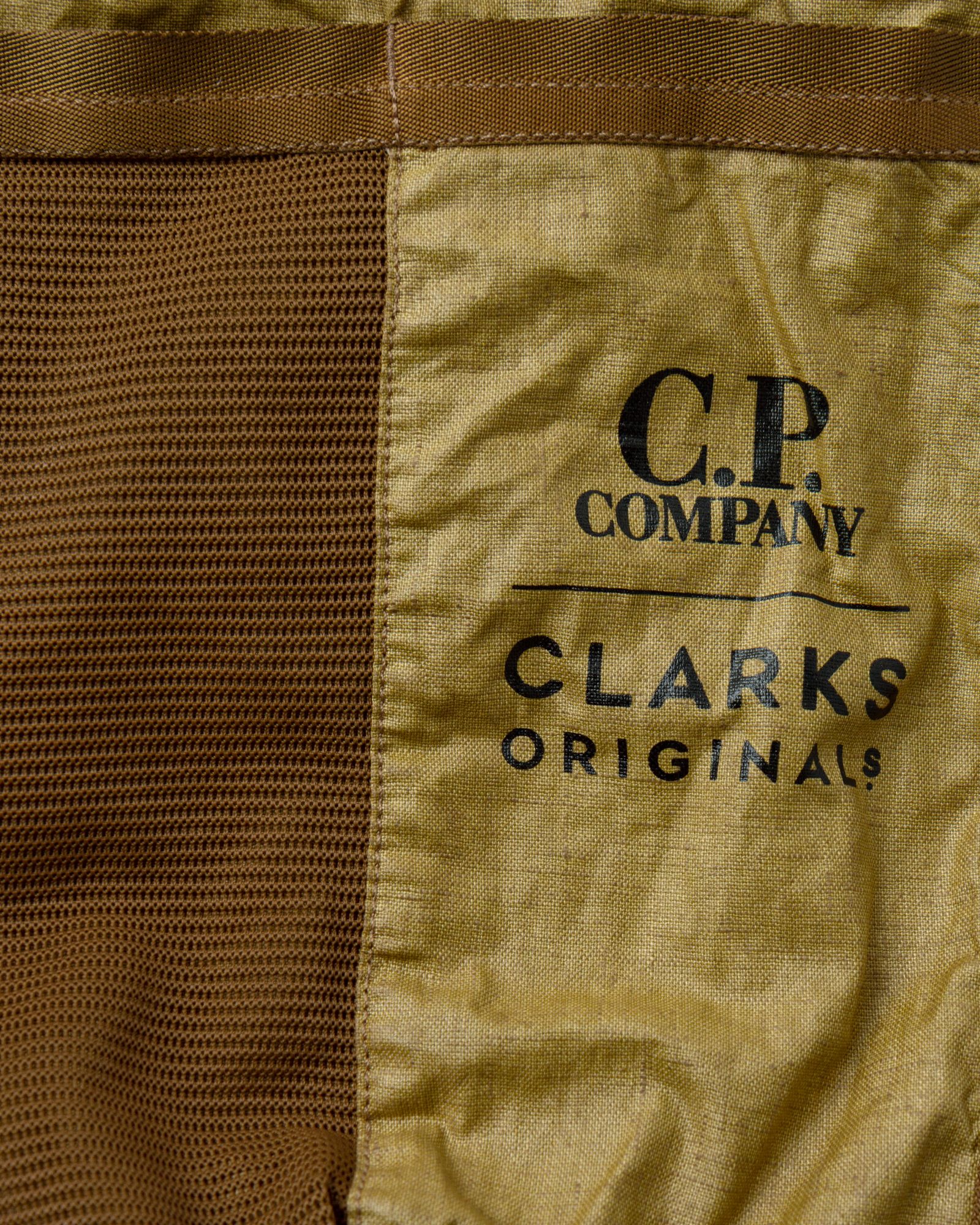 CLARKS X C.P.COMPANY Travel Bag in Lino WAX