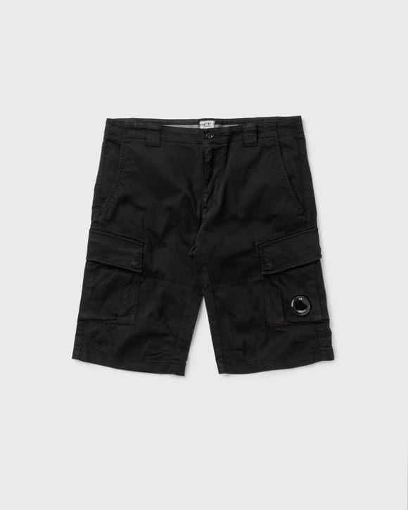 STRETCH SATEEN CARGO SHORTS