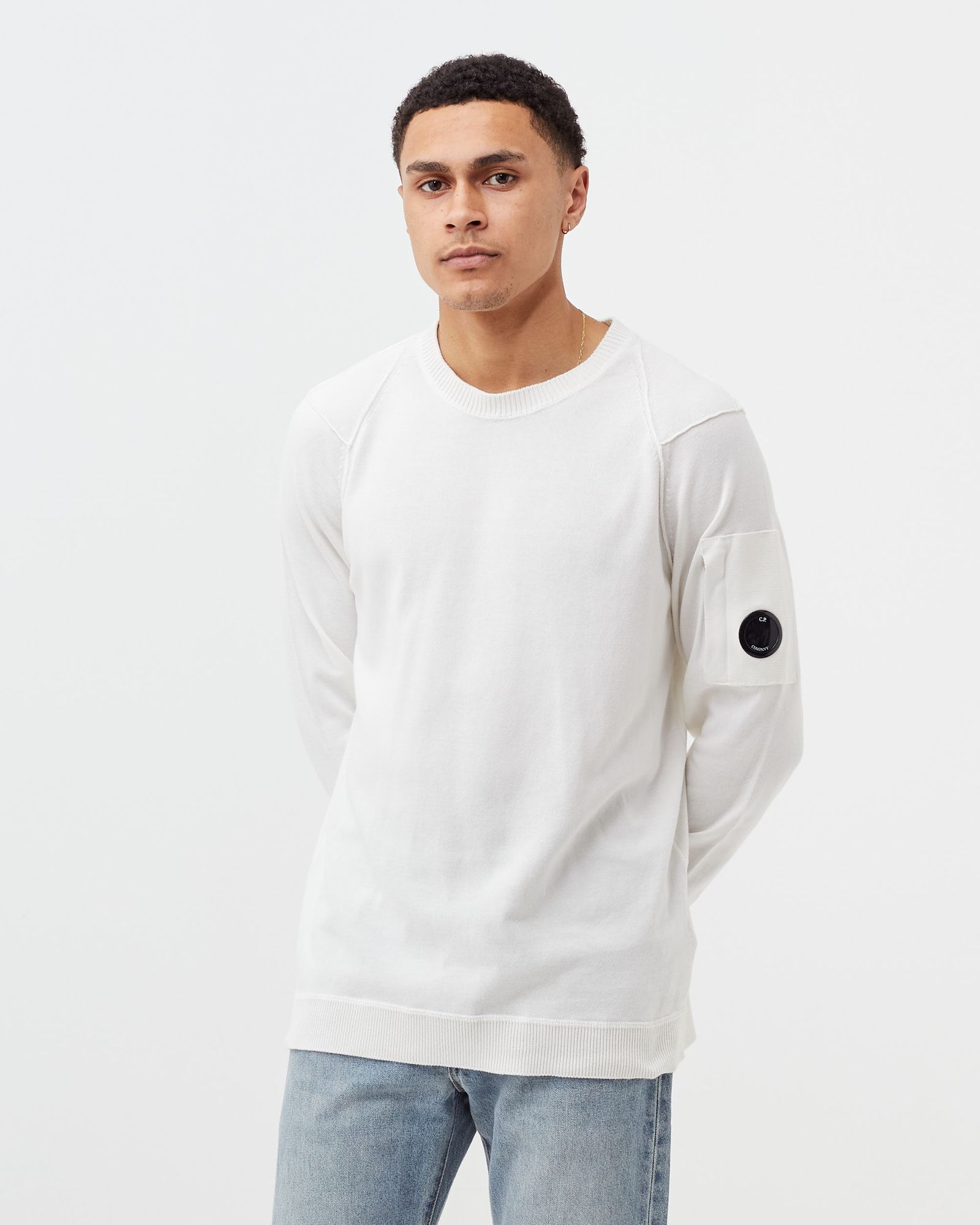 SEA ISLAND RIBBED CREW NECK KNIT