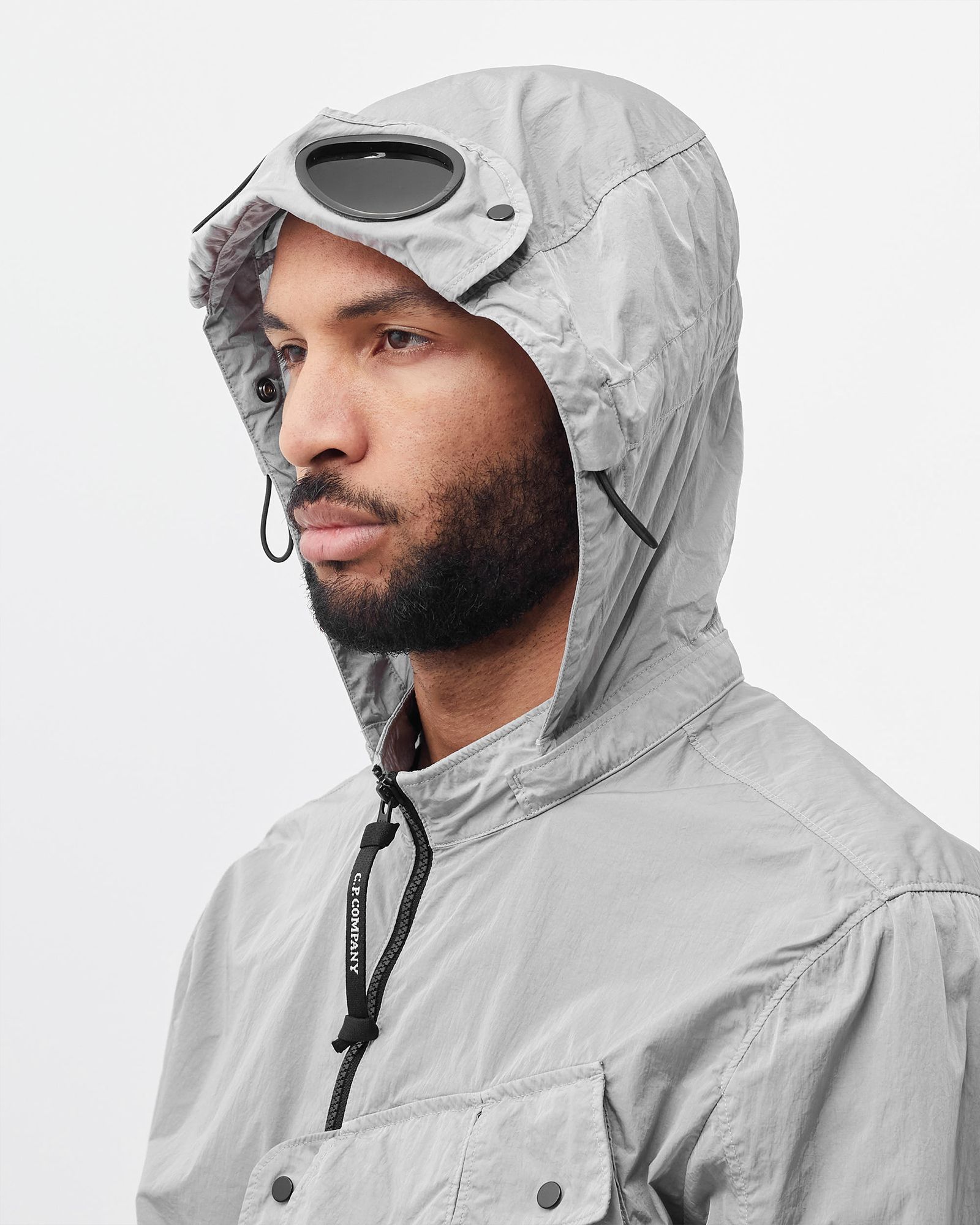 CHROMER DETACHABLE GOGGLE HOOD OVERSHIRT