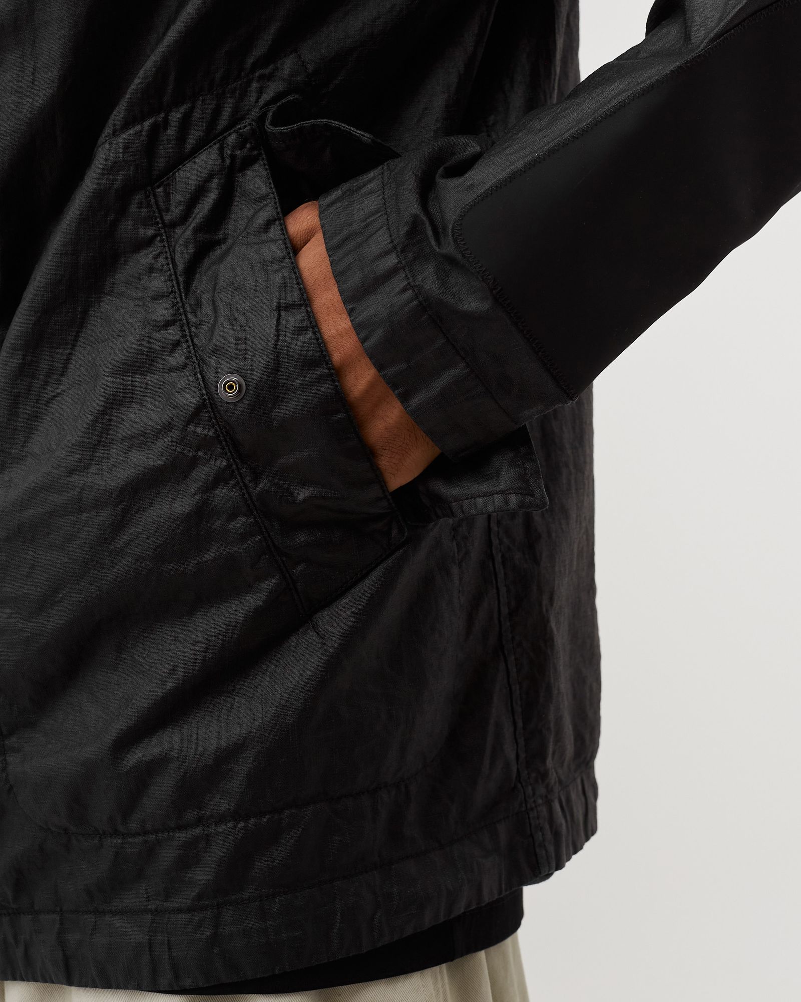 MEDIUM JACKET IN LINO WAX