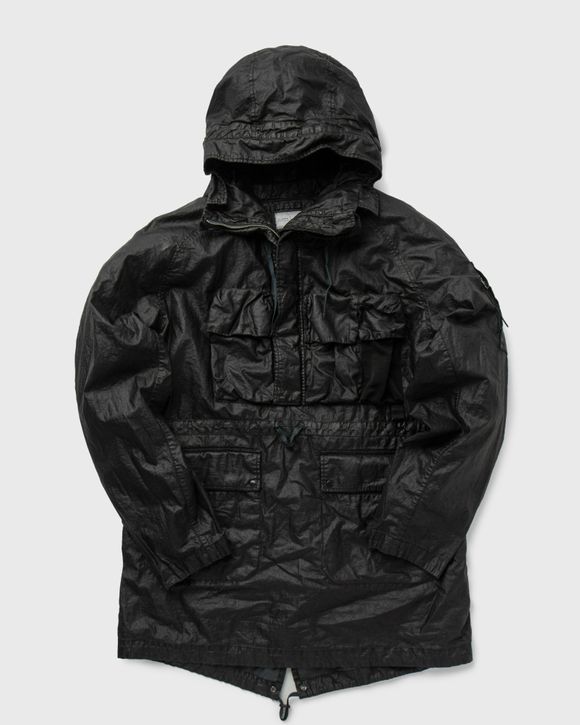 C.P. Company CLARKS X C.P.COMPANY LING JACKET IN LINO WAX Black - BLACK