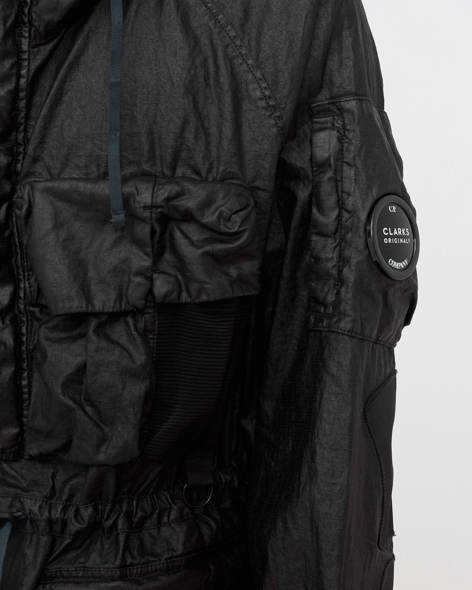 CLARKS X C.P.COMPANY LING JACKET IN LINO WAX