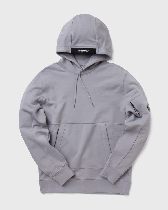 C.P. Company DIAGONAL RAISED FLEECE PULLOVER HOODIE Grey BSTN Store