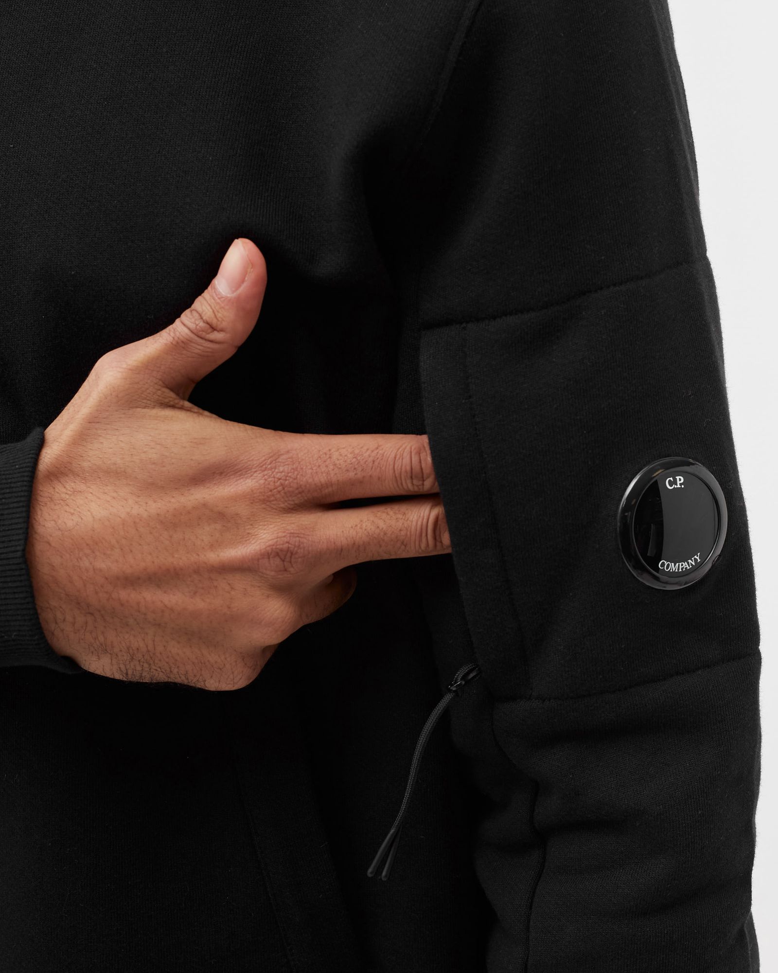 DIAGONAL RAISED FLEECE PULLOVER HOODIE