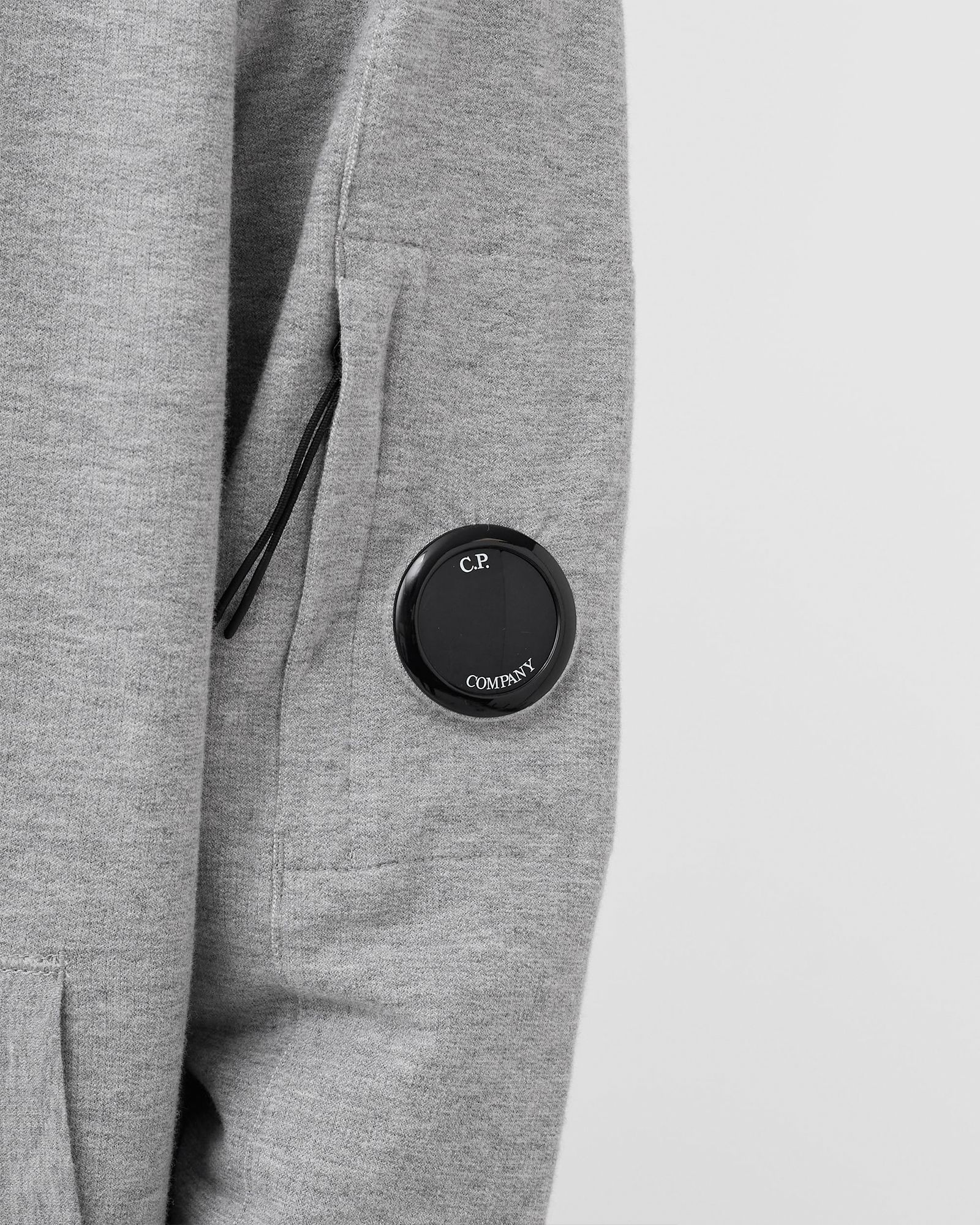 LIGHT FLEECE ZIPPED HOODIE