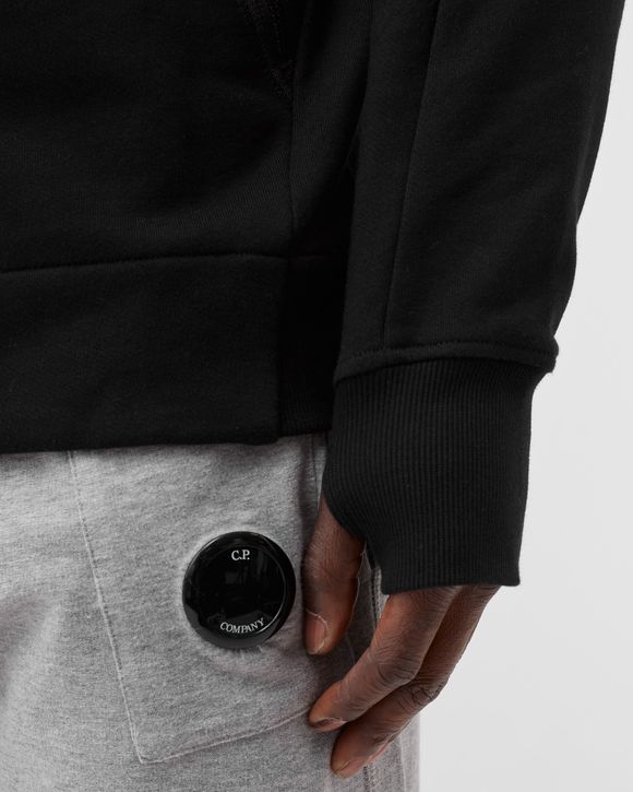 DIAGONAL RAISED FLEECE GOGGLE HOODIE