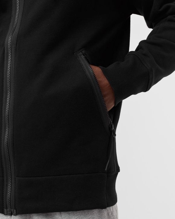 DIAGONAL RAISED FLEECE GOGGLE HOODIE