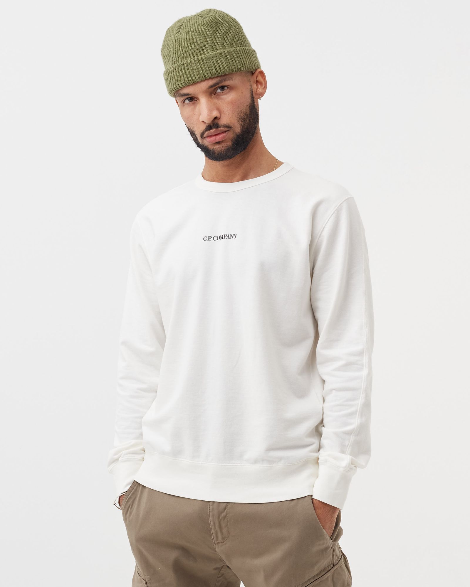 LIGHT FLEECE SMALL LOGO SWEATSHIRT