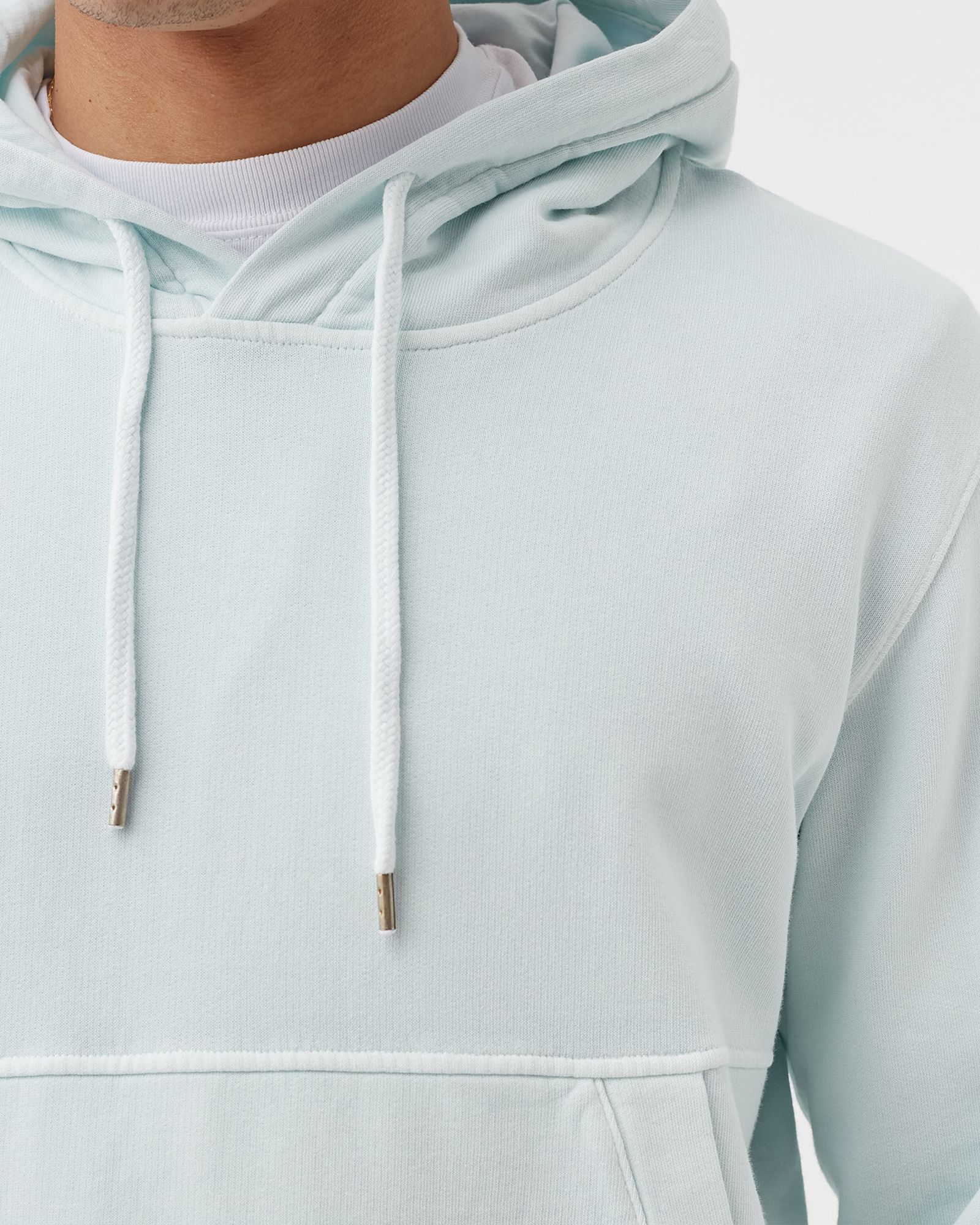 COTTON FLEECE SLEEVE LOGO HOODIE