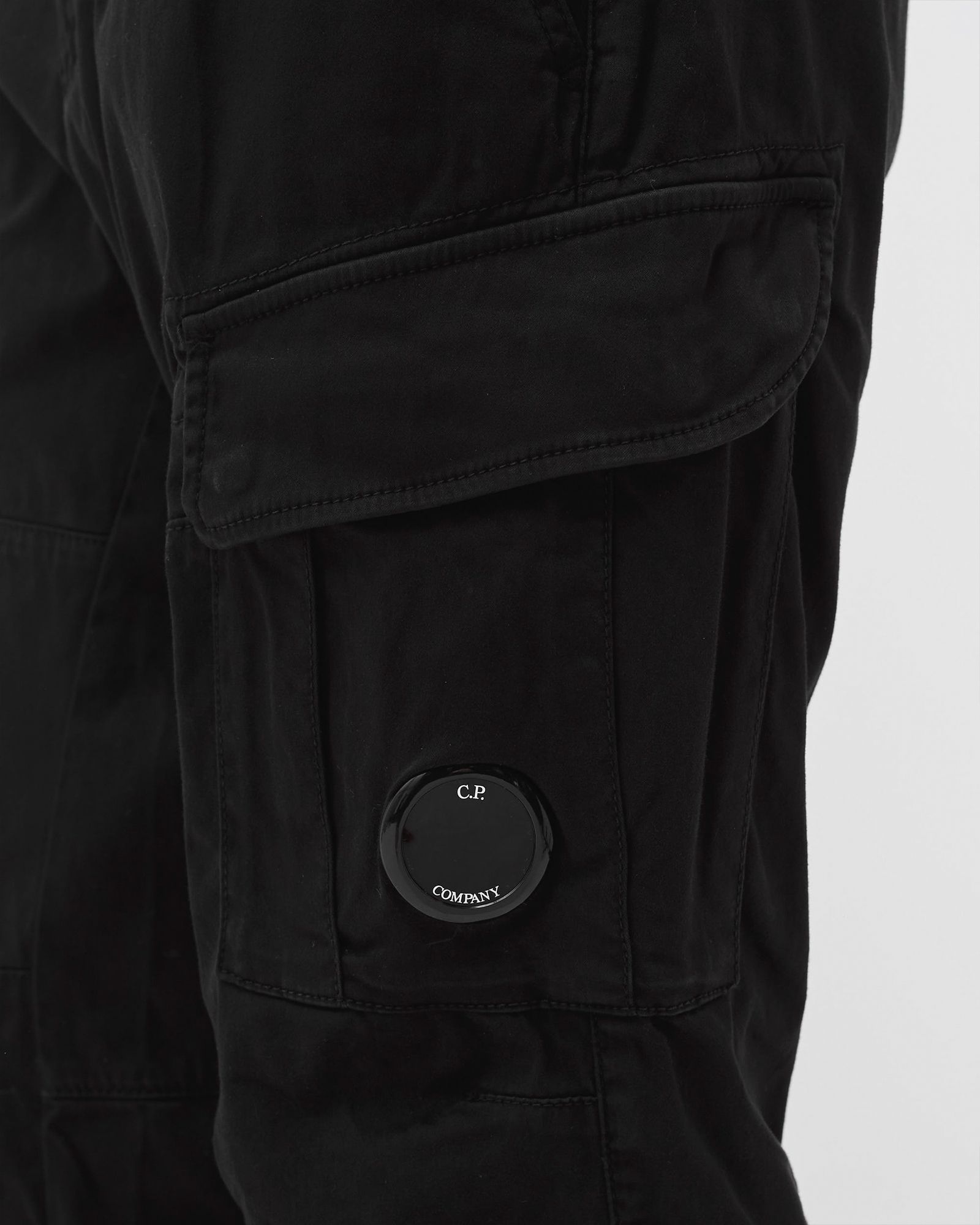 STRETCH SATEEN CARGO PANTS