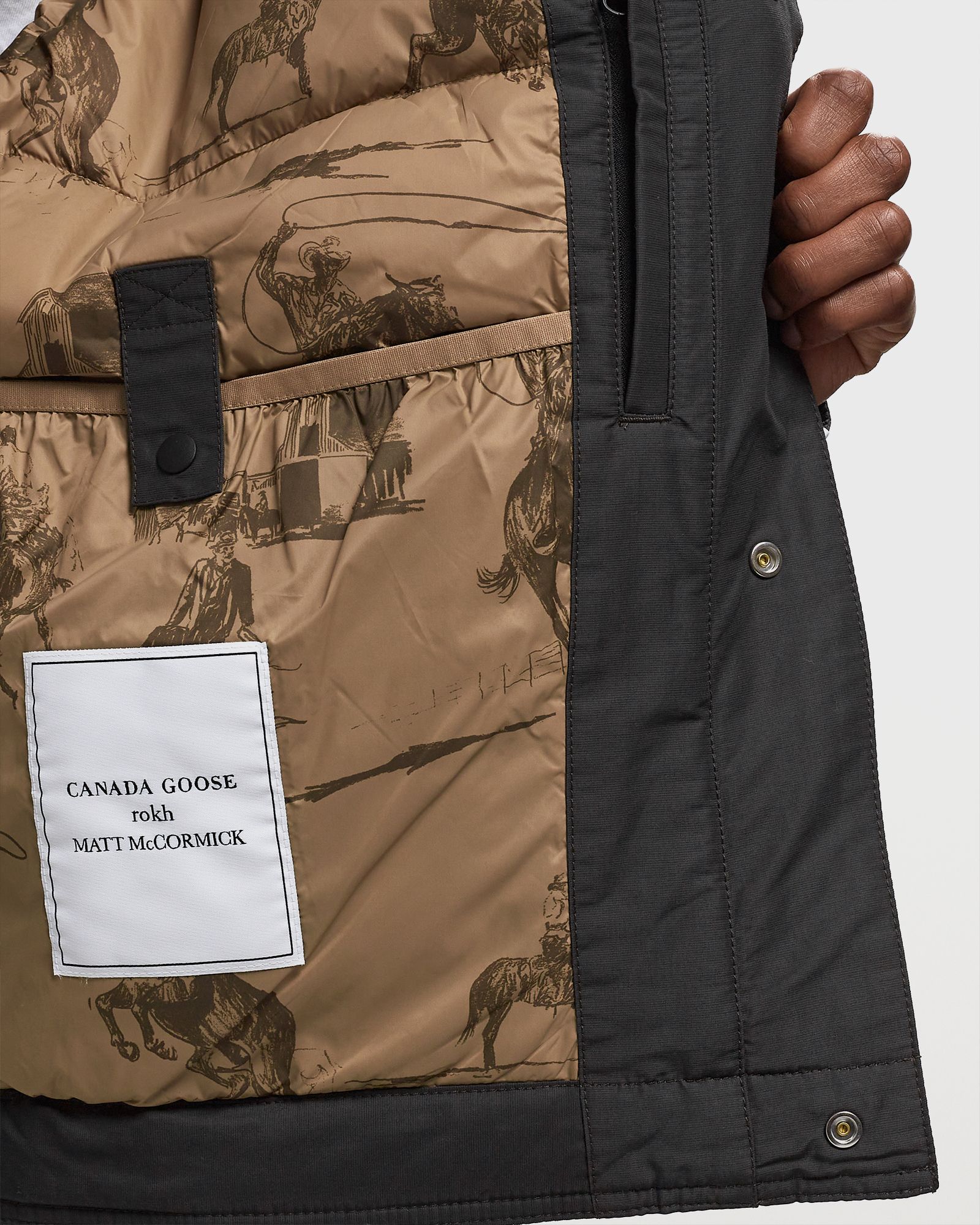 x ROKH x Matt McCormick Padded Trucker Strap Jacket