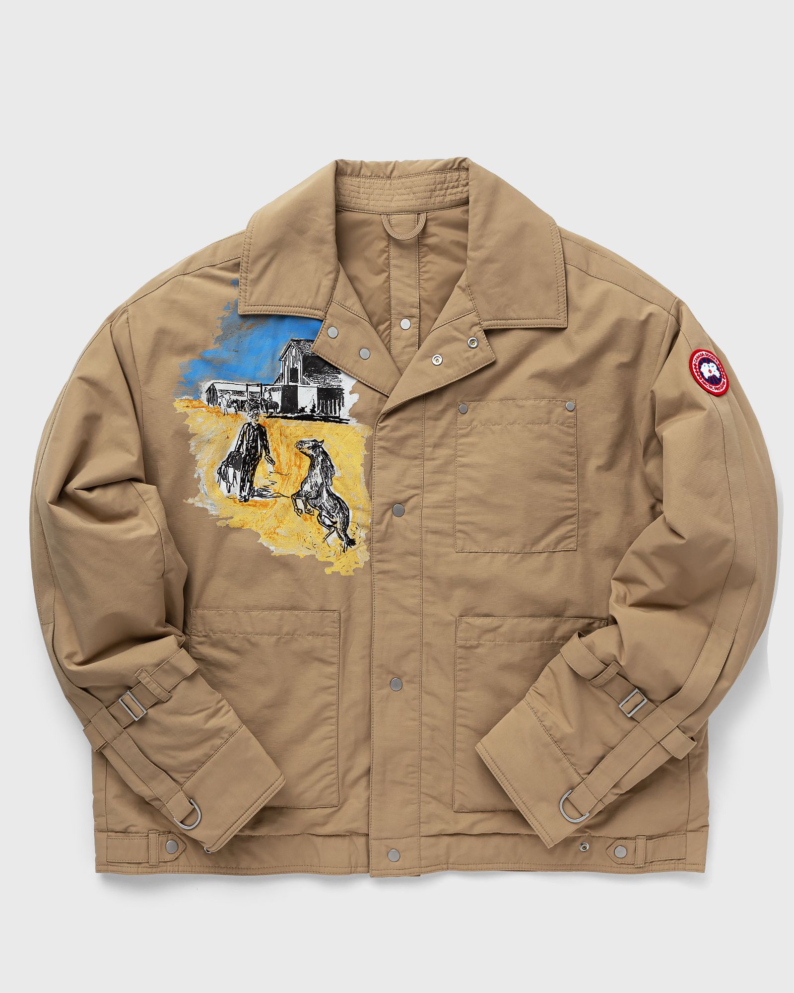 x ROKH x Matt McCormick Padded Trucker Strap Jacket Graphic