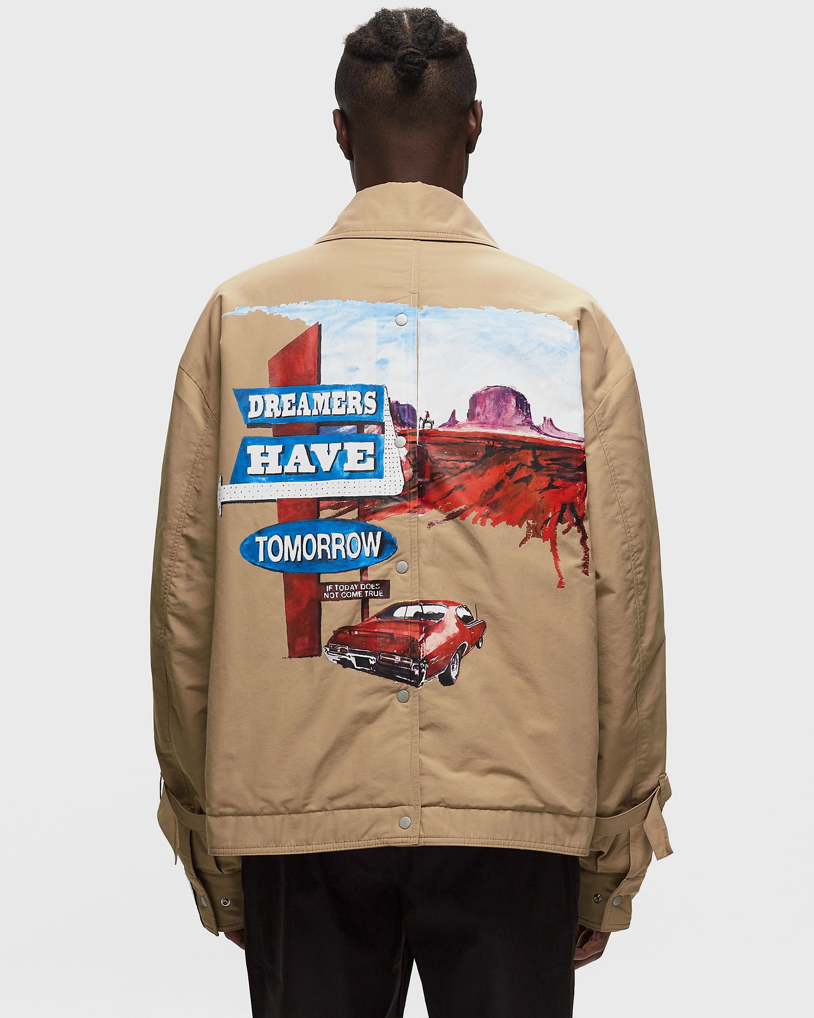 x ROKH x Matt McCormick Padded Trucker Strap Jacket Graphic