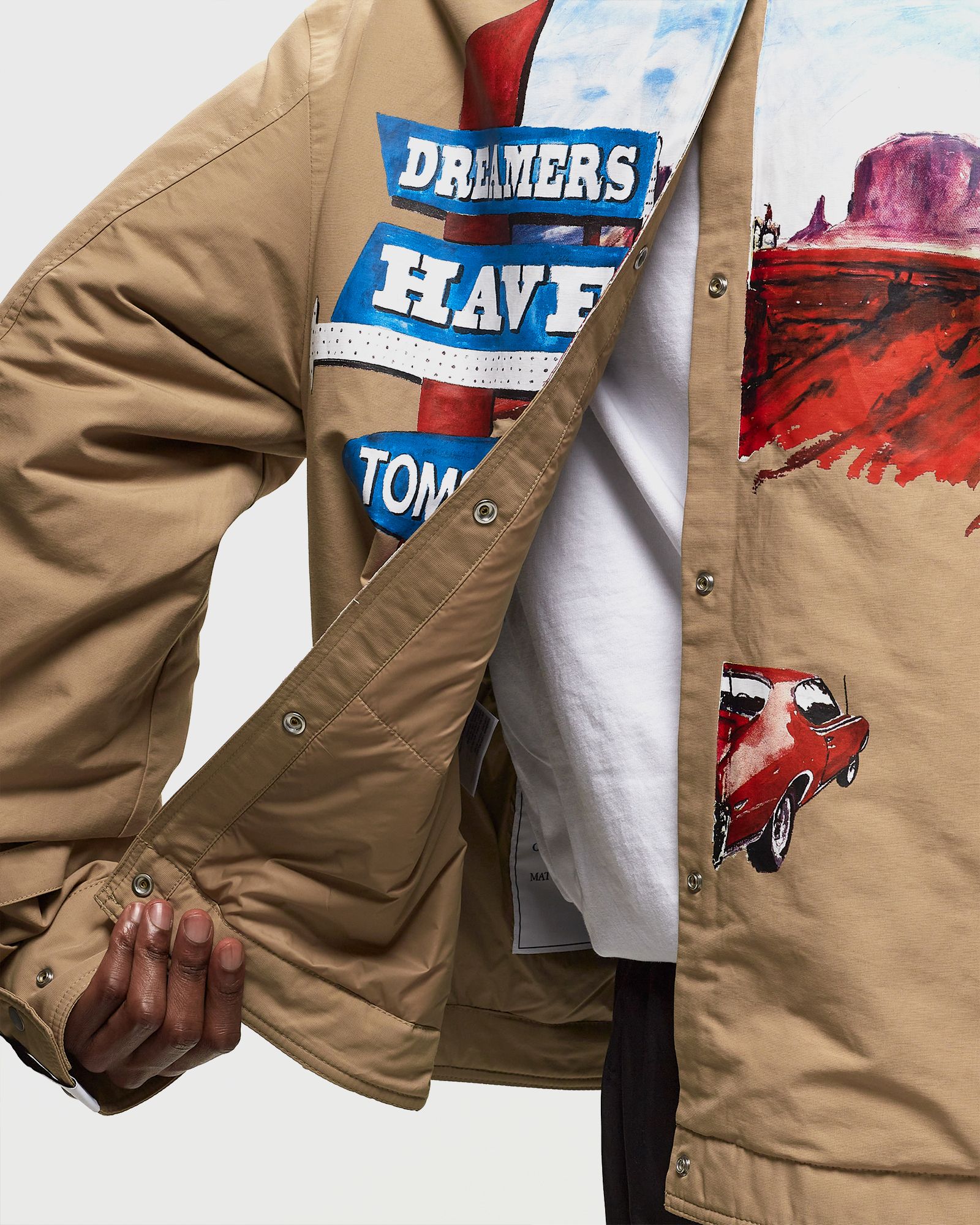 x ROKH x Matt McCormick Padded Trucker Strap Jacket Graphic