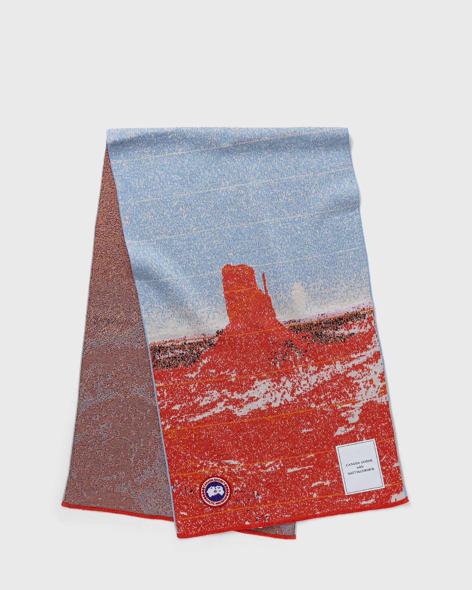 x ROKH x Matt McCormick Landscape Wool Knit Scarf