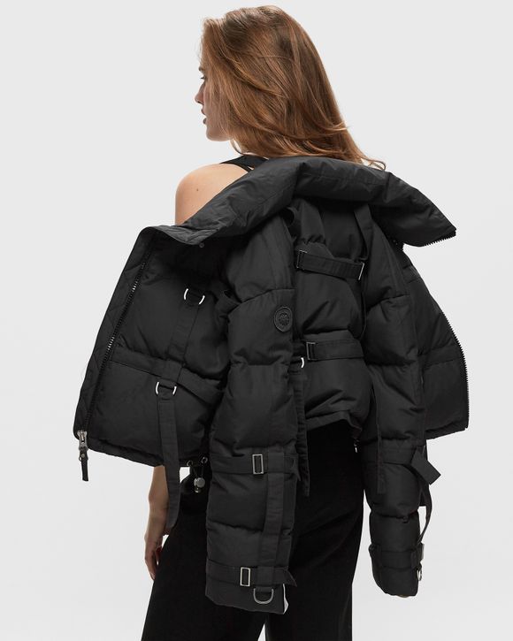 What are the straps in hot sale the canada goose jacket for