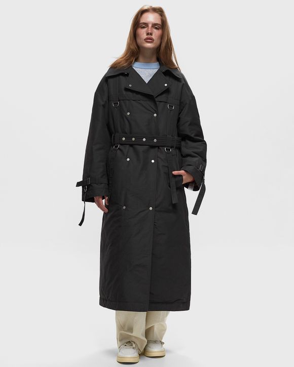 Louis Vuitton Monogram Cloud Trench Coat, Black, 38