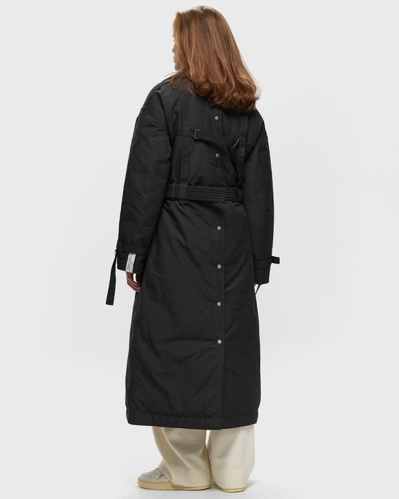 ADRER tielocken long coat 黒 M 1000枚限定 新品 cation melange stand collar tielocken long coat / カチオン