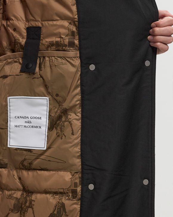 x ROKH x Matt McCormick Lightweight Down Strap Trench Coat