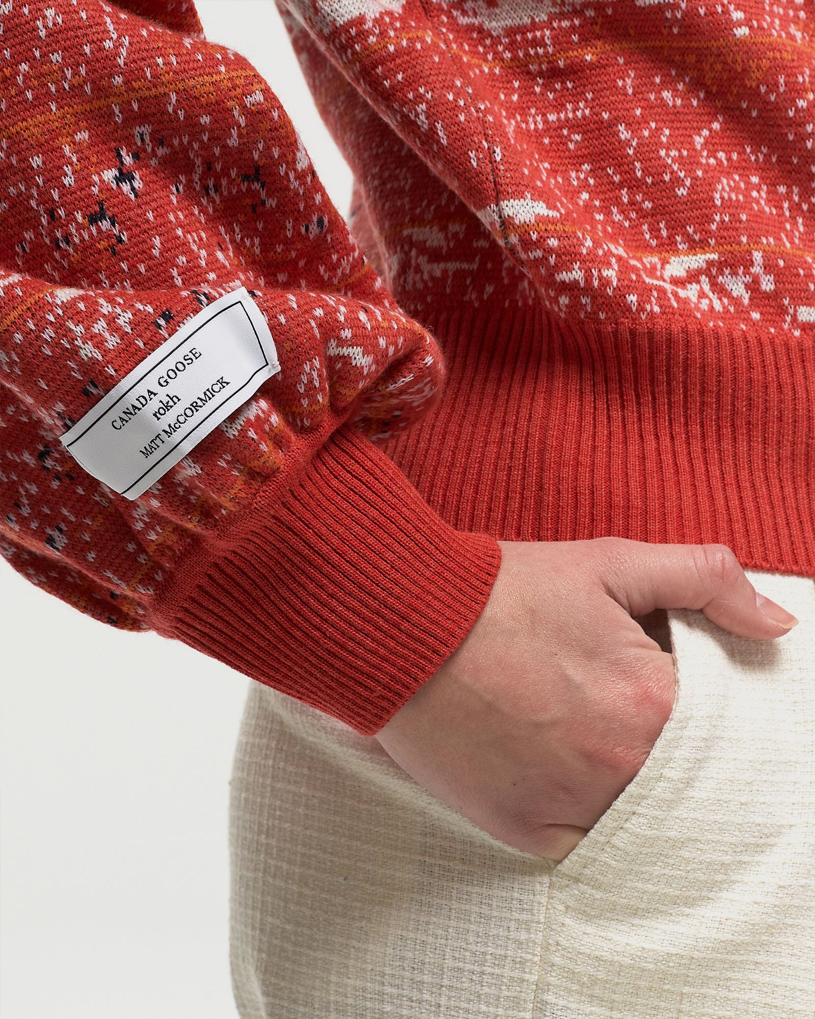 x ROKH x Matt McCormick Landscape Wool Knit Sweater