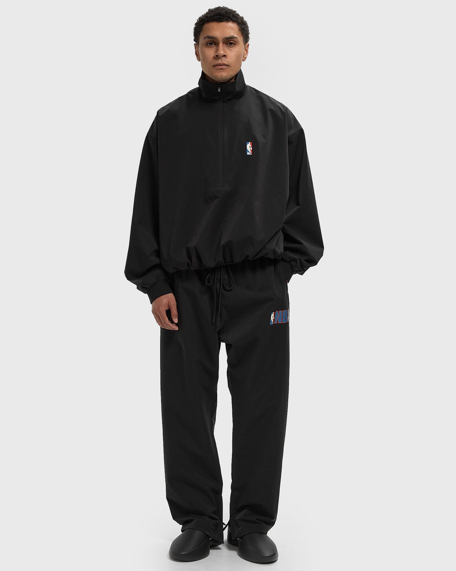 RELAXED TRACK PANT W  ZIP
