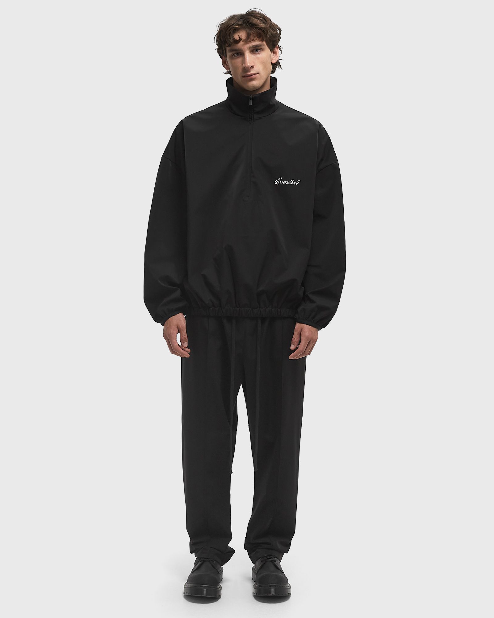 SPORTY NYLON RELAXED TRACKPANT