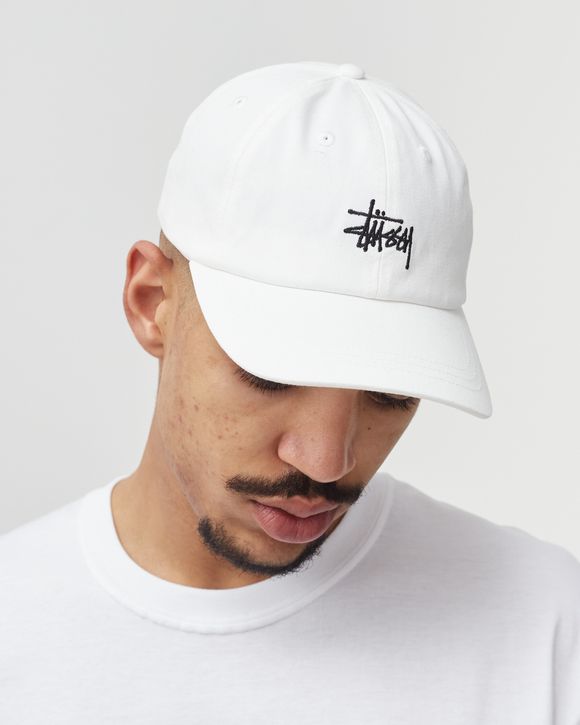 Stussy white cap on sale