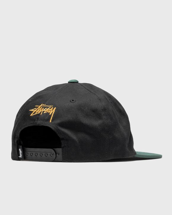 Stussy 2-Tone Vintage Cap Black - black