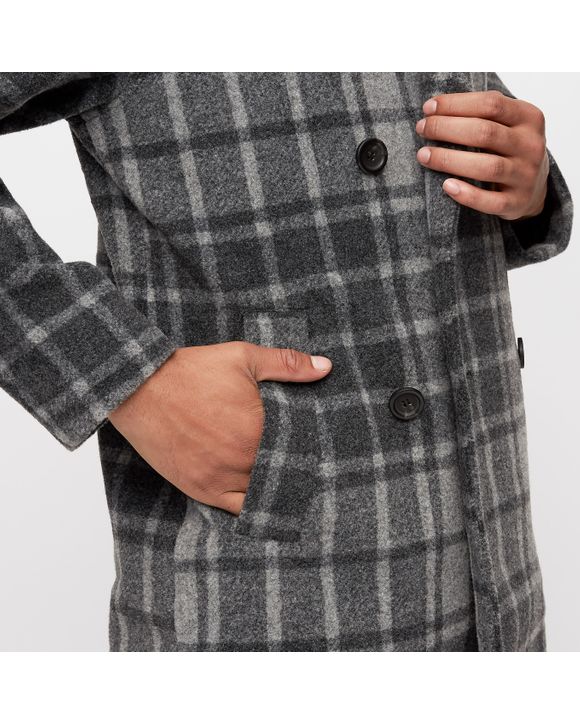 Frankie Check Coat