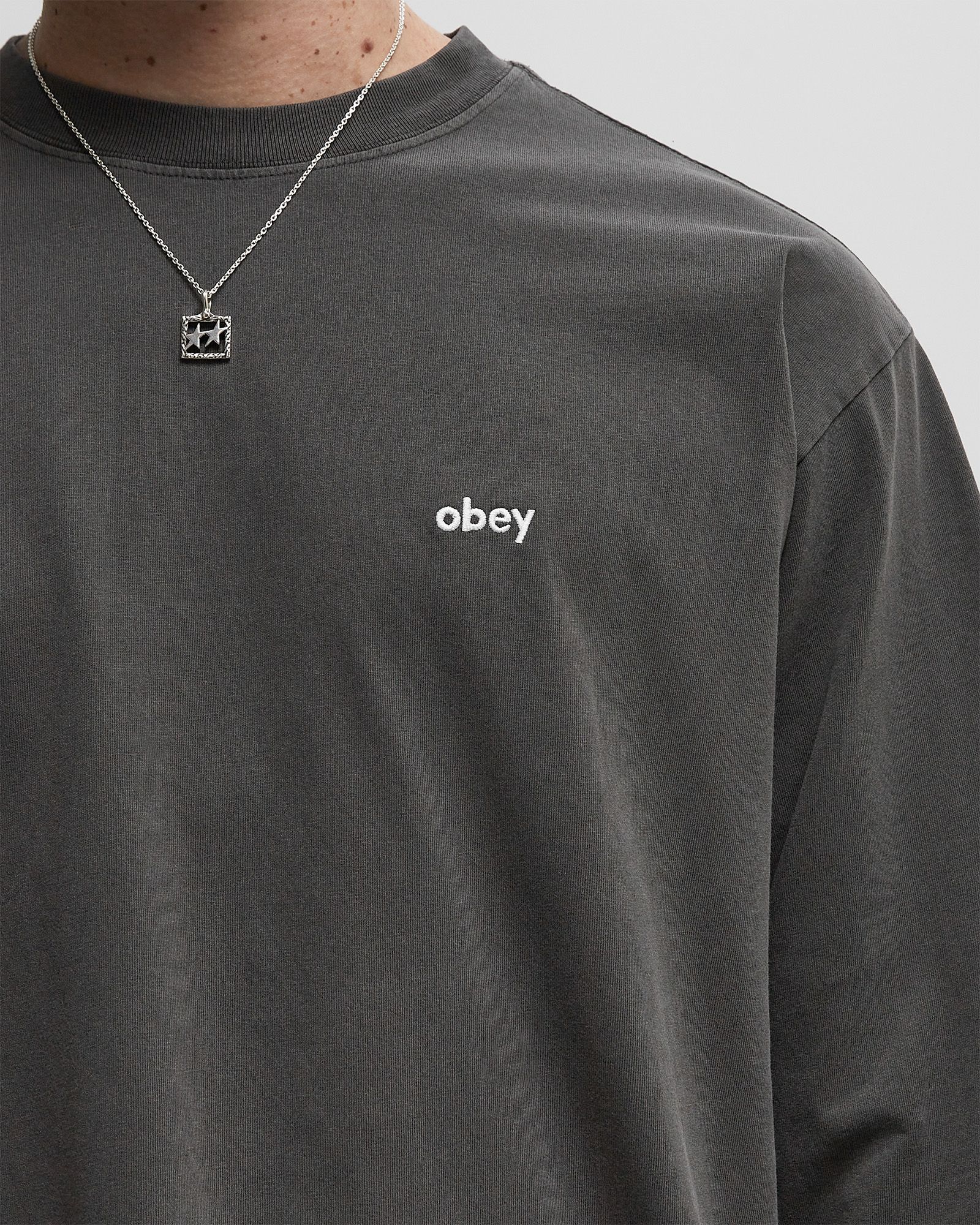 LOWERCASE PIGMENT TEE LS