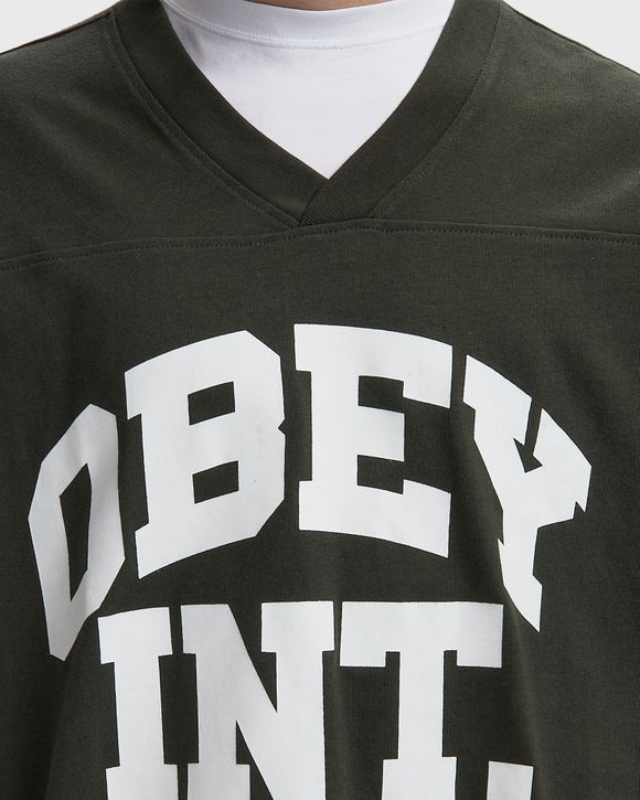 Obey football jersey ls