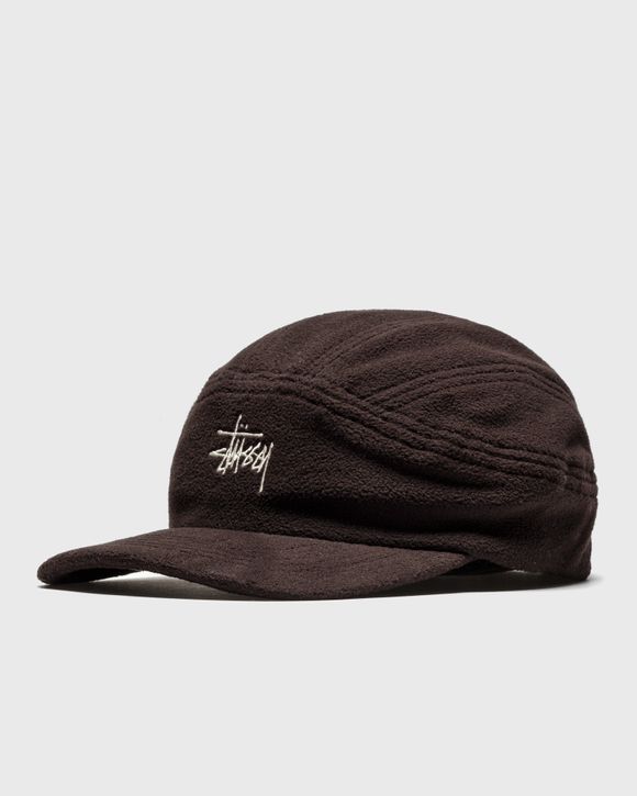 Stussy Polar Fleece Panel Runner Cap Black | BSTN Store