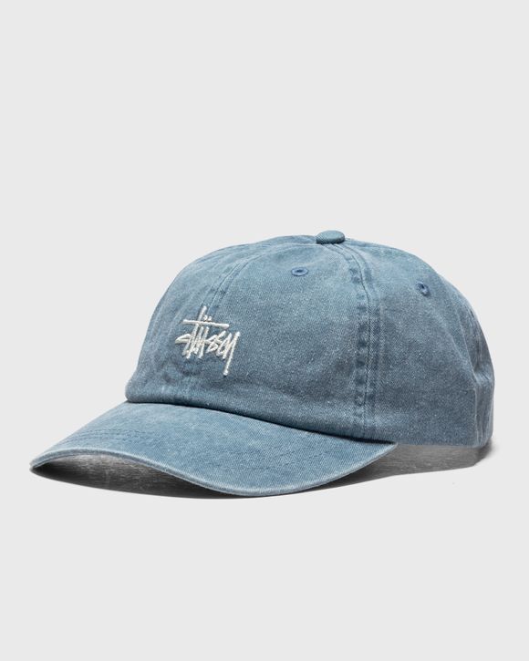 Stussy Washed Stock Low Pro Cap Blue BSTN Store