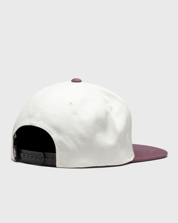 Stussy Twill Stock 8 Ball Cap White | BSTN Store