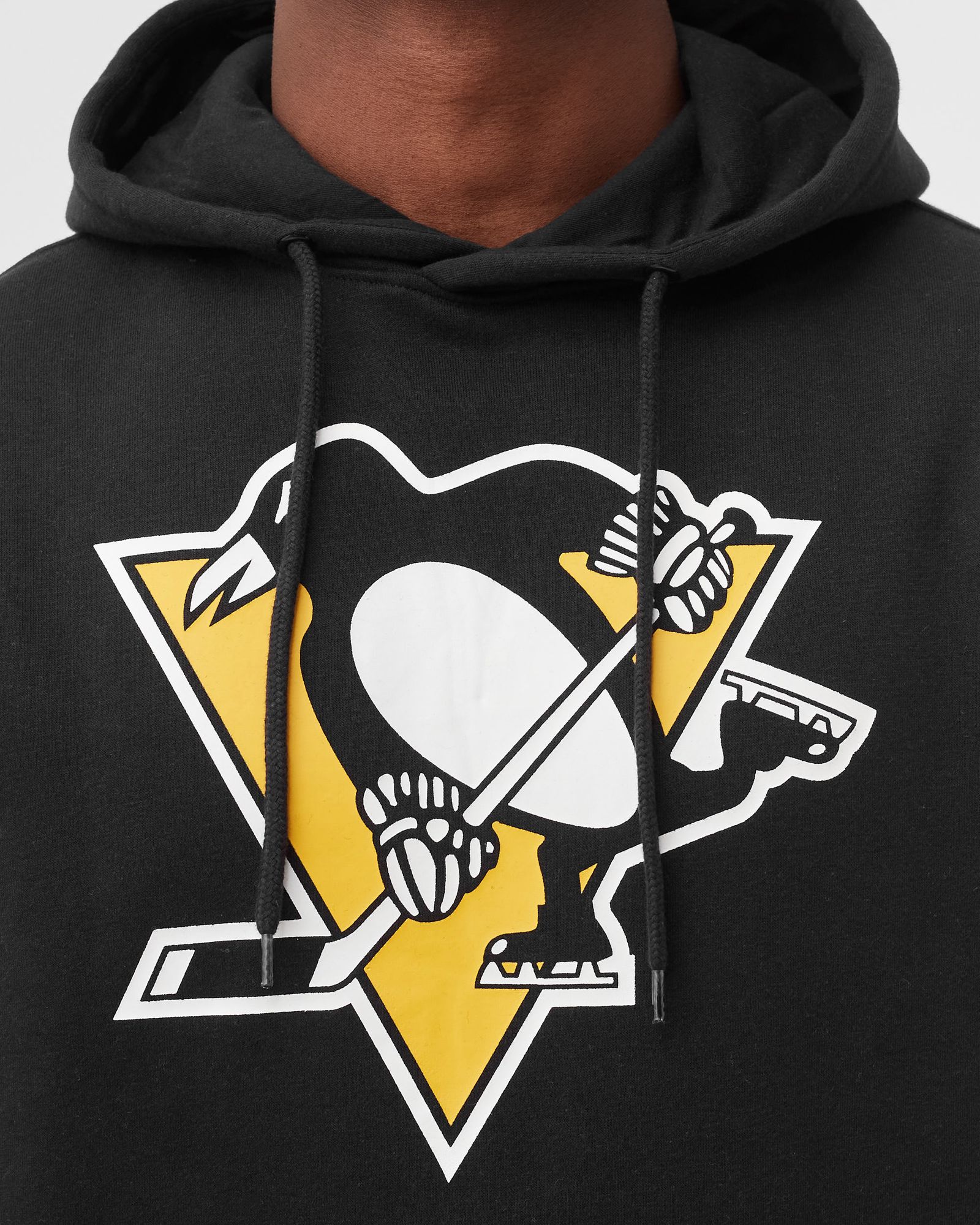Mid Essentials Crest Graphic Hoodie Pittsburgh Penguins