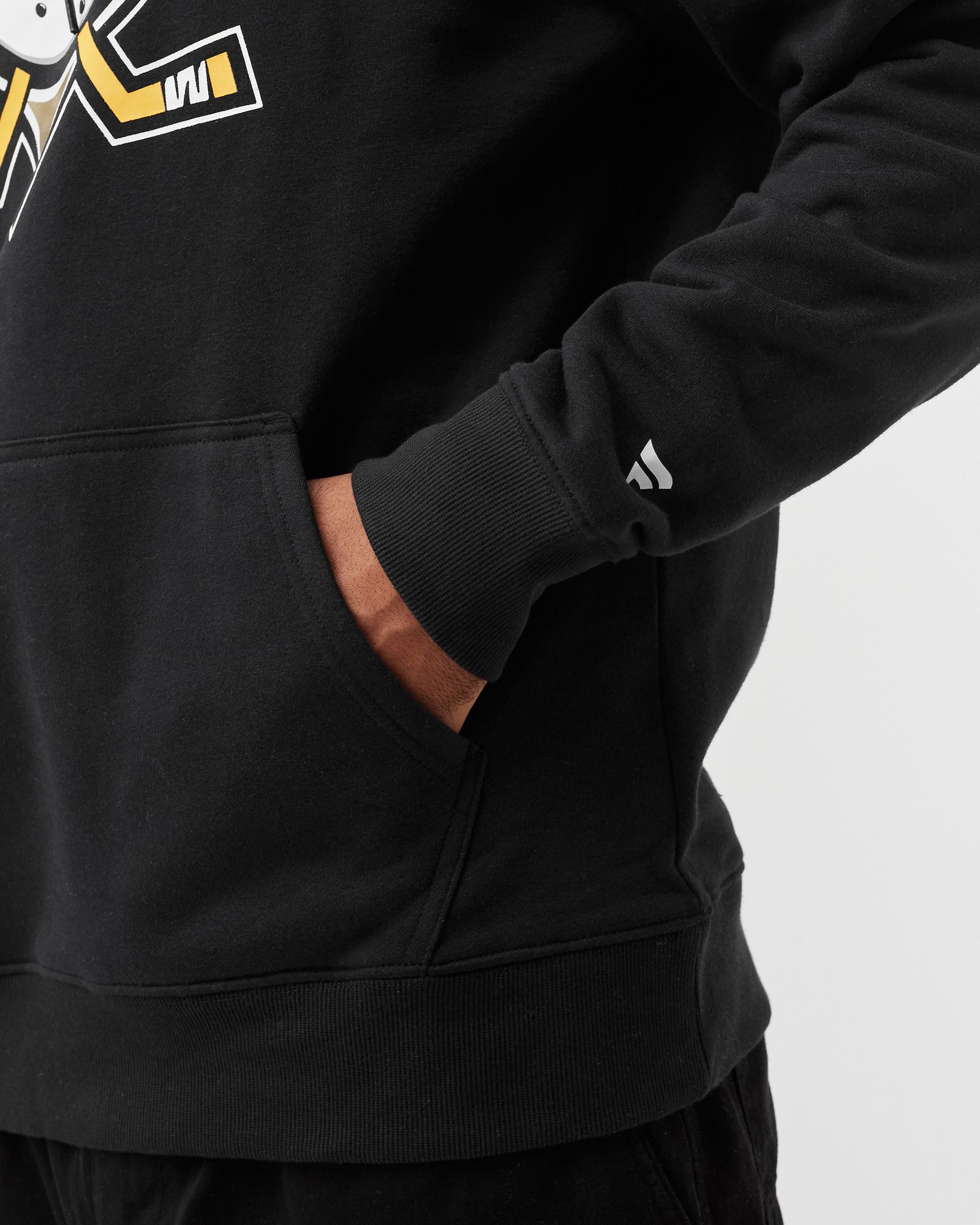 Mid Essentials Crest Graphic Hoodie Anaheim Ducks