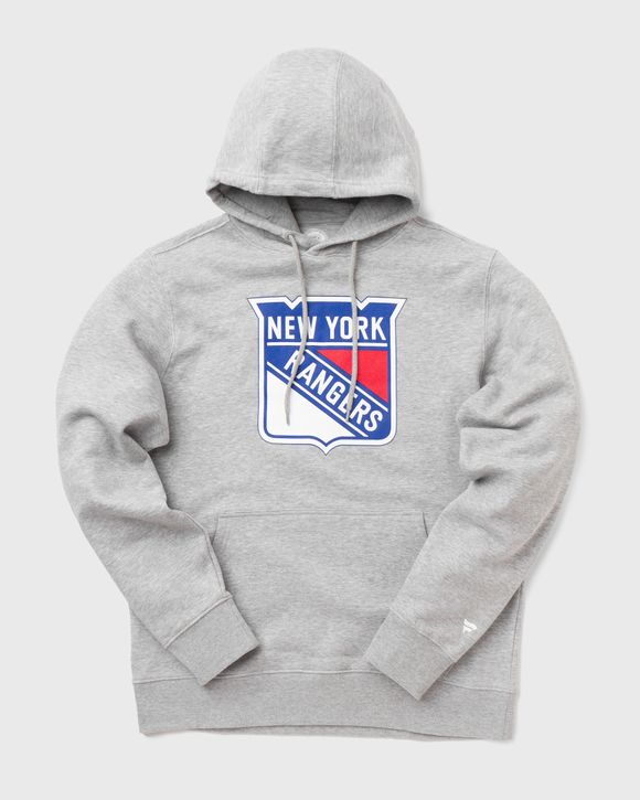 Fanatics Mid Essentials Crest Graphic Hoodie New York Rangers Grey