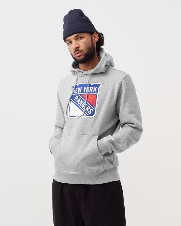 Fanatics NHL New York Rangers Primary Logo Graphic Hoodie Grey